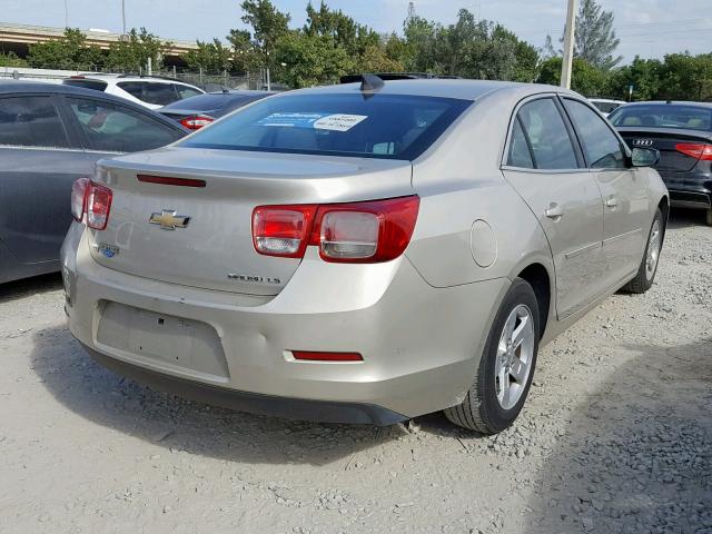 1G11B5SL3FF353088 - 2015 CHEVROLET MALIBU LS 金色 照片 4