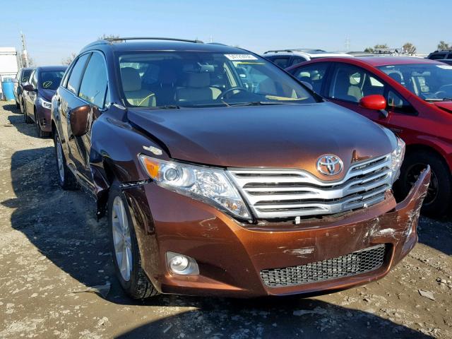 4T3ZA3BB7AU032526 - 2010 TOYOTA VENZA BASE BROWN photo 1