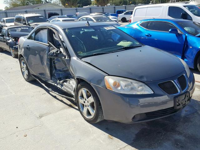 1G2ZH57N284266918 - 2008 PONTIAC G6 GT GRAY photo 1