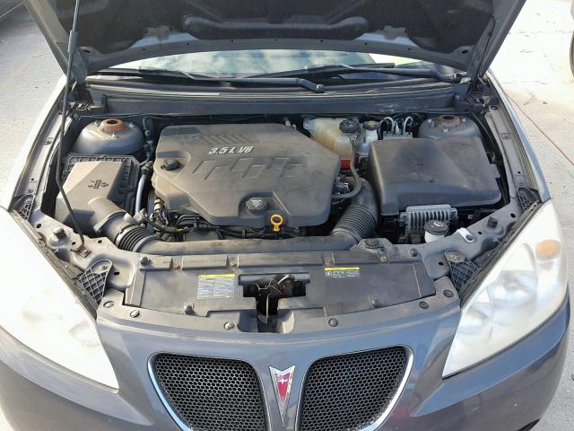 1G2ZH57N284266918 - 2008 PONTIAC G6 GT GRAY photo 7