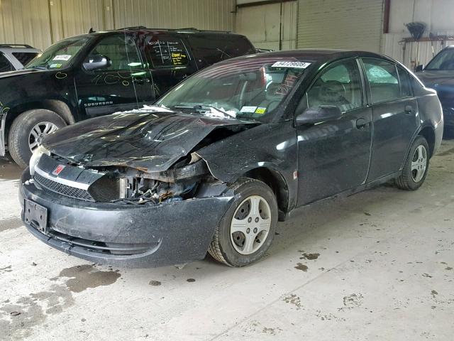 1G8AF52F24Z158532 - 2004 SATURN ION LEVEL BLACK photo 2