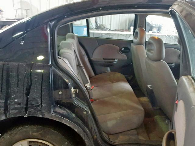 1G8AF52F24Z158532 - 2004 SATURN ION LEVEL BLACK photo 6