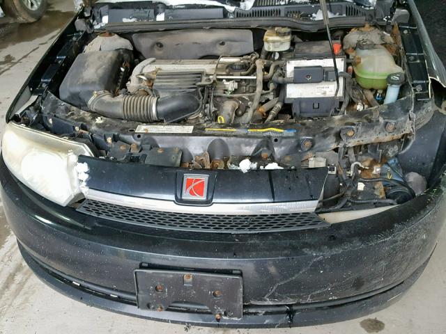 1G8AF52F24Z158532 - 2004 SATURN ION LEVEL BLACK photo 7