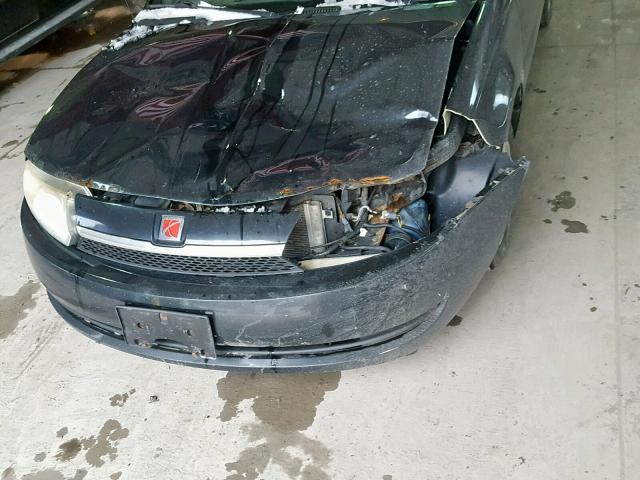 1G8AF52F24Z158532 - 2004 SATURN ION LEVEL BLACK photo 9