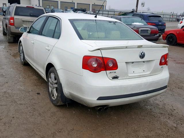 3VWEF71K77M085050 - 2007 VOLKSWAGEN JETTA WOLF WHITE photo 3