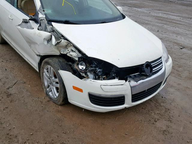 3VWEF71K77M085050 - 2007 VOLKSWAGEN JETTA WOLF WHITE photo 9