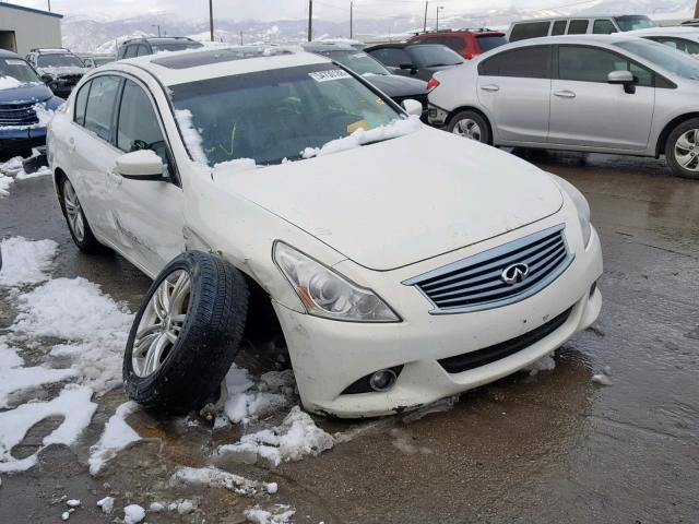 JN1CV6AR4CM976233 - 2012 INFINITI G37 WHITE photo 1