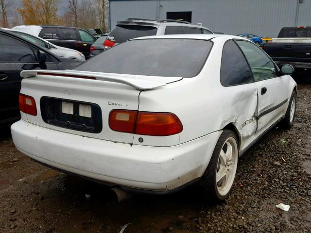 2HGEJ2244PH514083 - 1993 HONDA CIVIC DX WHITE photo 4