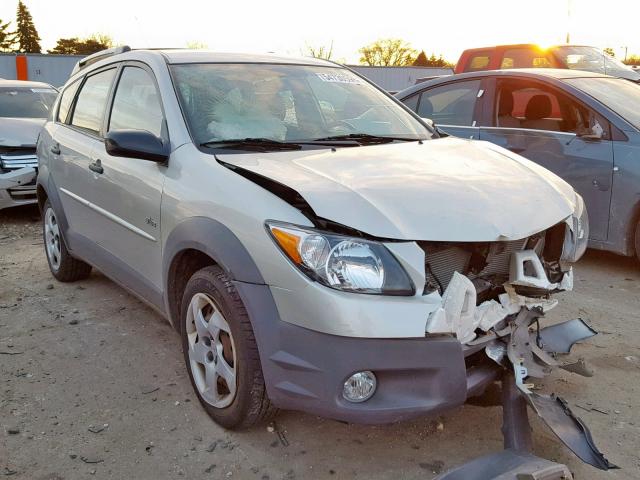 5Y2SL62833Z473588 - 2003 PONTIAC VIBE SILVER photo 1