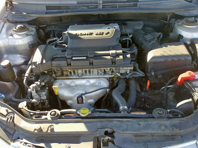 KNAFE121375436763 - 2007 KIA SPECTRA EX SILVER photo 7