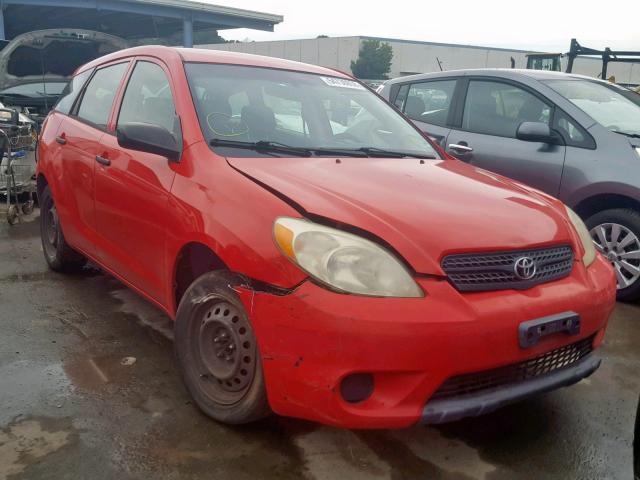 2T1KR32E15C492799 - 2005 TOYOTA MATRIX RED photo 1