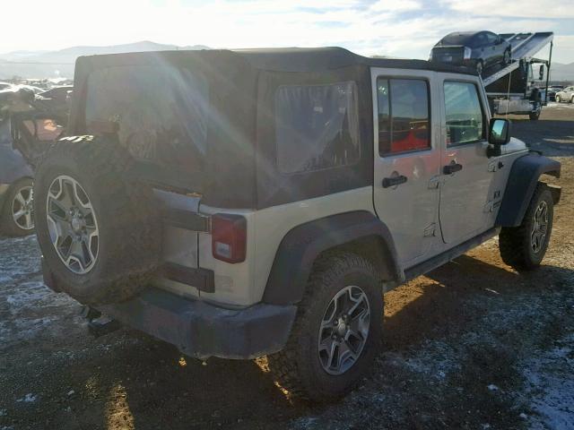 1J4GA39137L174642 - 2007 JEEP WRANGLER X SILVER photo 4