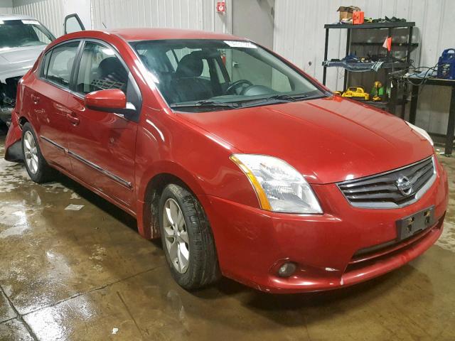 3N1AB6AP6BL612628 - 2011 NISSAN SENTRA 2.0 RED photo 1