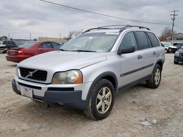 YV4CZ592861242555 - 2006 VOLVO XC90 SILVER photo 2