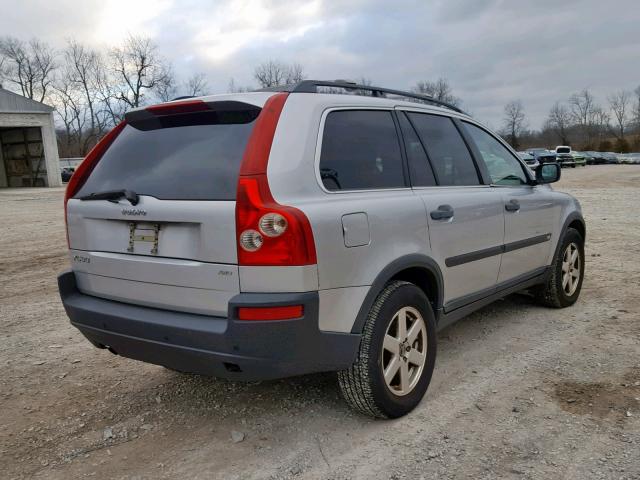 YV4CZ592861242555 - 2006 VOLVO XC90 SILVER photo 4