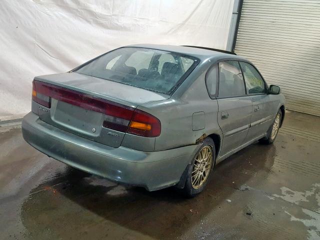 4S3BE625747207102 - 2004 SUBARU LEGACY L S GRAY photo 4