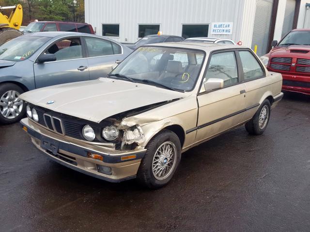 WBAAA2316MEC53575 - 1991 BMW 325 I AUTO GOLD photo 2