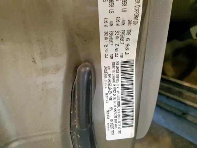 1J8HG48N26C104334 - 2006 JEEP COMMANDER GOLD photo 10