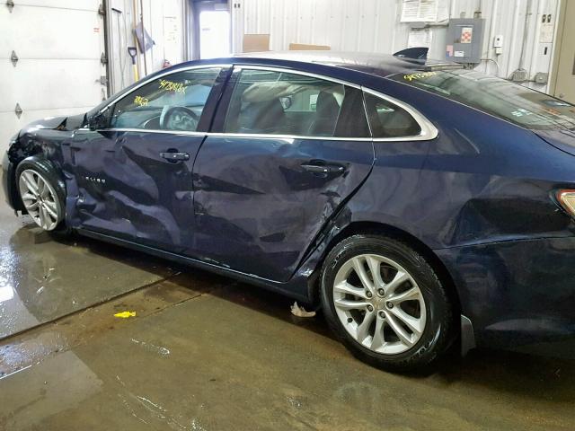 1G1ZJ5SUXHF148143 - 2017 CHEVROLET MALIBU HYB BLUE photo 9