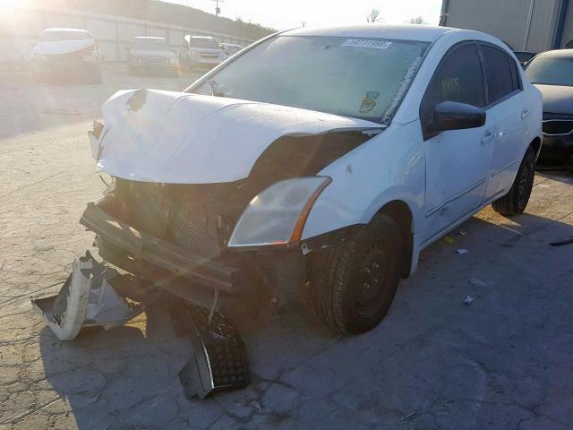 3N1AB61E07L667081 - 2007 NISSAN SENTRA 2.0 WHITE photo 2