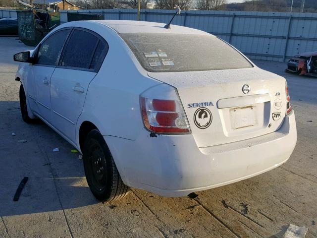 3N1AB61E07L667081 - 2007 NISSAN SENTRA 2.0 WHITE photo 3