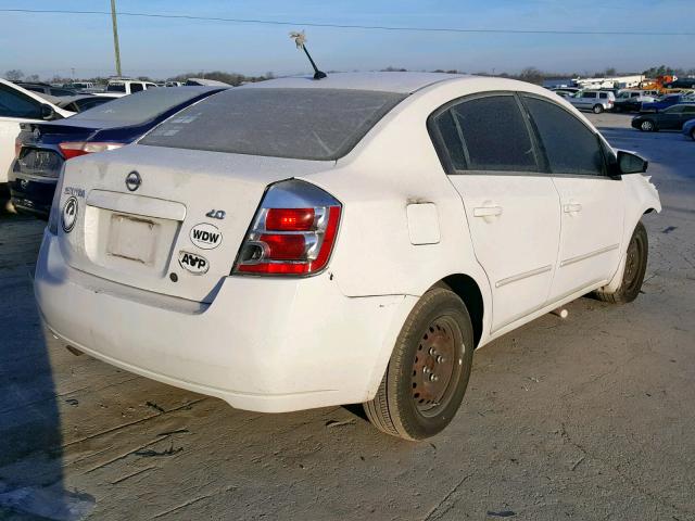 3N1AB61E07L667081 - 2007 NISSAN SENTRA 2.0 WHITE photo 4