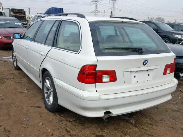 WBADS434X3GE11614 - 2003 BMW 525 IT AUT WHITE photo 3