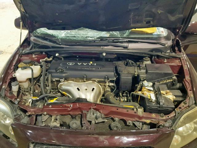 JTKDE3B75A0307835 - 2010 TOYOTA SCION TC 勃艮第红 照片 7