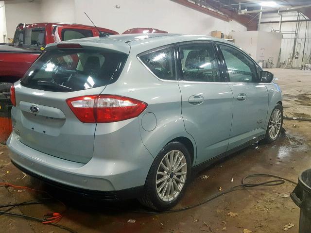 1FADP5CU1EL512872 - 2014 FORD C-MAX PREM BLUE photo 4