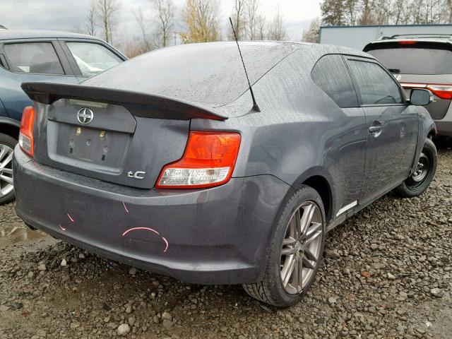 JTKJF5C79B3020895 - 2011 TOYOTA SCION TC 石墨色 照片 4