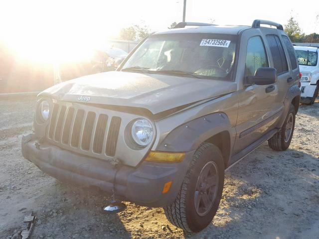 1J4GK38K56W115645 - 2006 JEEP LIBERTY RE BROWN photo 2