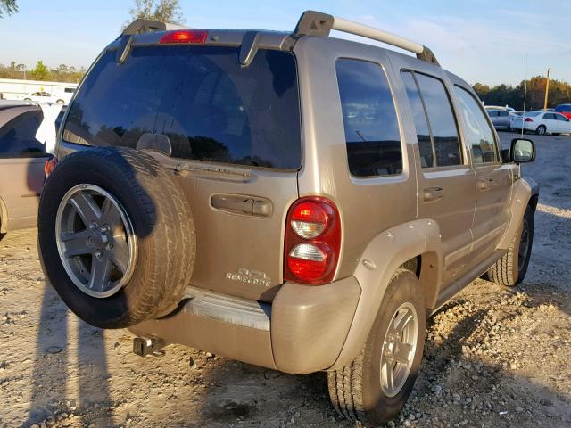 1J4GK38K56W115645 - 2006 JEEP LIBERTY RE BROWN photo 4