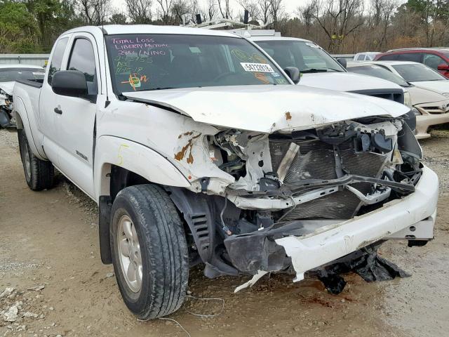 5TFTU4GN5BX003495 - 2011 TOYOTA TACOMA PRE WHITE photo 1