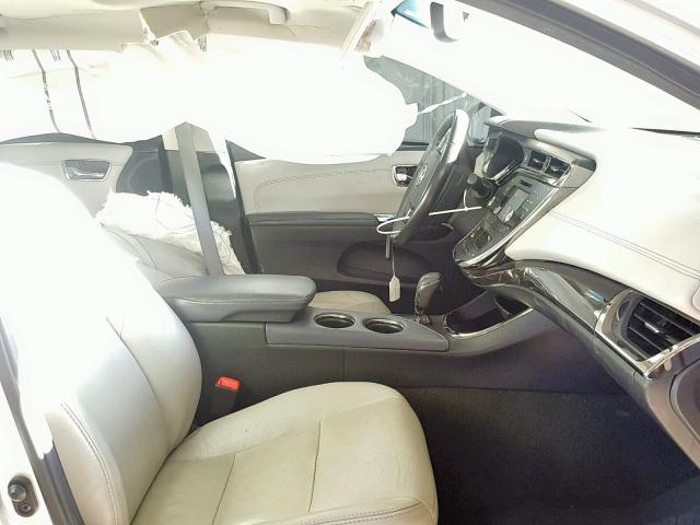 4T1BK1EBXDU076001 - 2013 TOYOTA AVALON BAS Argent photo 5