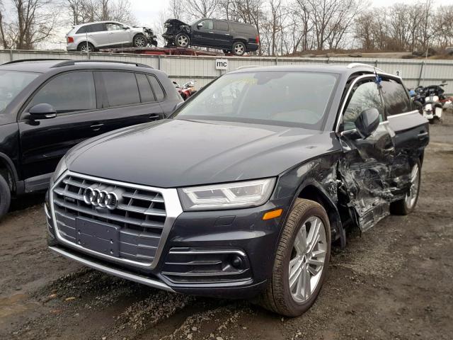 WA1CNAFY0J2072110 - 2018 AUDI Q5 PRESTIG GRAY photo 2