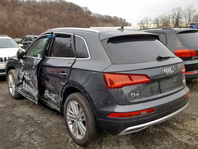 WA1CNAFY0J2072110 - 2018 AUDI Q5 PRESTIG GRAY photo 3