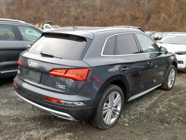 WA1CNAFY0J2072110 - 2018 AUDI Q5 PRESTIG GRAY photo 4