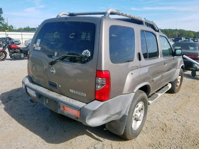 5N1ED28T24C671559 - 2004 NISSAN XTERRA XE WHITE photo 4