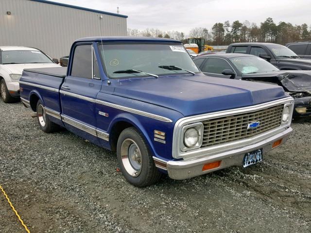 CCE142B133151 - 1972 CHEVROLET CHEYENNE BLUE photo 1