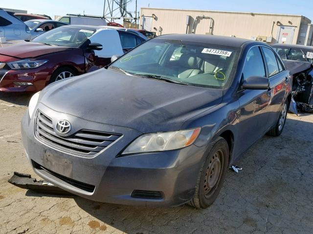 4T1BE46K07U721024 - 2007 TOYOTA CAMRY CE GRAY photo 2