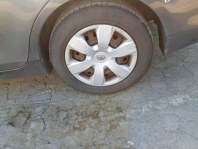 4T1BE46K07U721024 - 2007 TOYOTA CAMRY CE GRAY photo 9