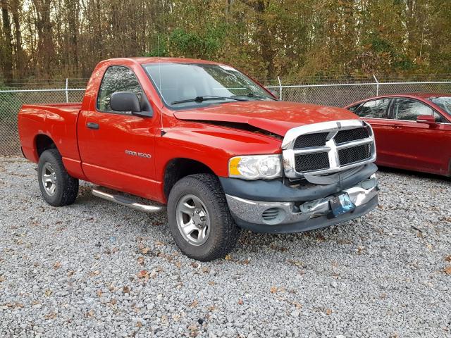 1D7HU16N93J510965 - 2003 DODGE RAM 1500 S RED photo 1