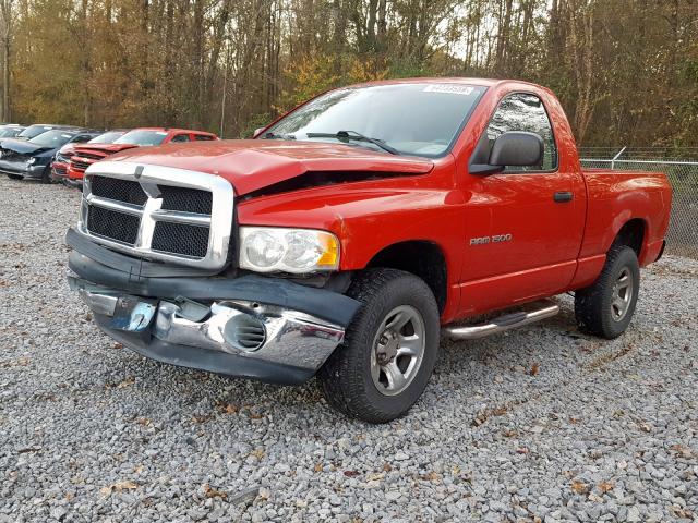 1D7HU16N93J510965 - 2003 DODGE RAM 1500 S RED photo 2