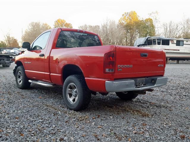 1D7HU16N93J510965 - 2003 DODGE RAM 1500 S RED photo 3