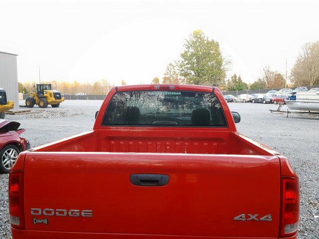 1D7HU16N93J510965 - 2003 DODGE RAM 1500 S RED photo 6