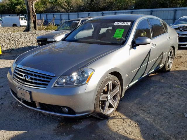 JNKAY01E36M111861 - 2006 INFINITI M35 BASE SILVER photo 2