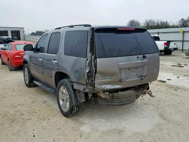 1GKFC13007R379756 - 2007 GMC YUKON GRAY photo 3