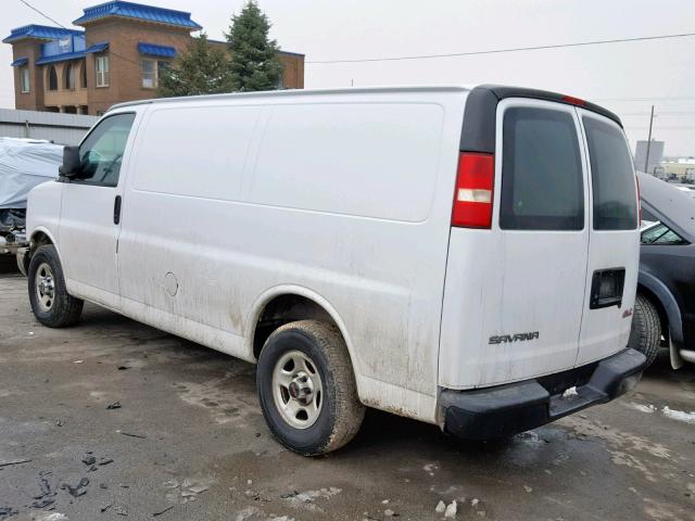 1GTFG15XX51101288 - 2005 GMC SAVANA G15 WHITE photo 3