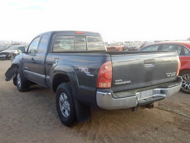 5TETU62N77Z401889 - 2007 TOYOTA TACOMA PRE BLACK photo 3