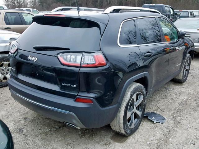 1C4PJMDX6KD161751 - 2019 JEEP CHEROKEE L BLACK photo 4